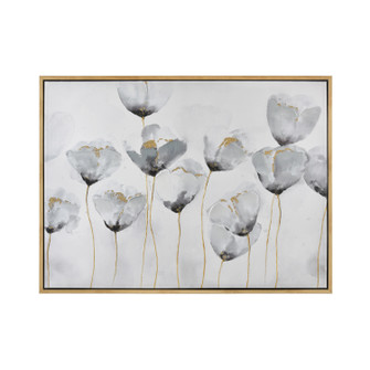 Wald Poppy Wall Art in White (45|S0026-9281)