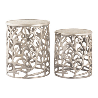 Vine Accent Table in Silver (45|S0807-8739/S2)