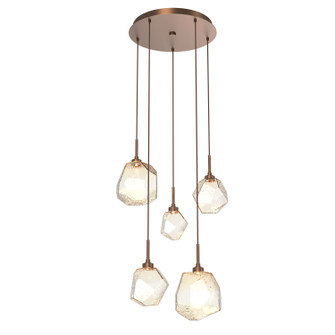 Gem LED Pendant in Burnished Bronze (404|CHB0039-05-BB-A-C01-L3)