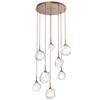 Gem LED Pendant in Burnished Bronze (404|CHB0039-08-BB-C-C01-L3)