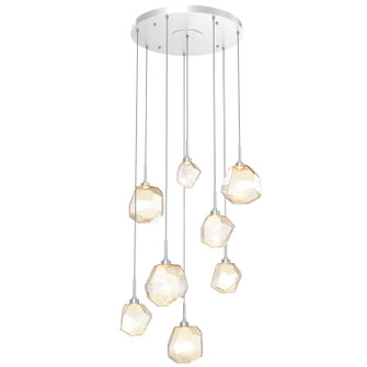 Gem LED Pendant in Classic Silver (404|CHB0039-08-CS-A-C01-L1)