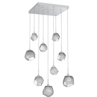 Gem LED Pendant in Classic Silver (404|CHB0039-09-CS-S-C01-L1)