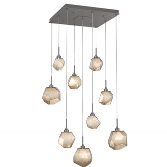 Gem LED Pendant in Graphite (404|CHB0039-09-GP-B-C01-L3)