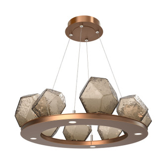 Gem LED Chandelier in Novel Brass (404|CHB0039-0B-NB-B-CA1-L1)