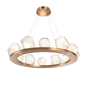 Gem LED Chandelier in Novel Brass (404|CHB0039-0C-NB-A-CA1-L1)