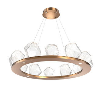 Gem LED Chandelier in Novel Brass (404|CHB0039-0C-NB-C-CA1-L3)
