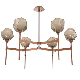 Gem LED Chandelier in Burnished Bronze (404|CHB0039-39-BB-B-001-L3)