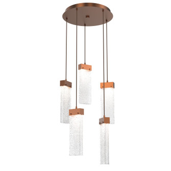 Parallel LED Pendant in Burnished Bronze (404|CHB0042-05-BB-CR-C01-L1)