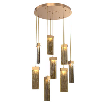 Parallel LED Pendant in Novel Brass (404|CHB0042-08-NB-BG-C01-L3)