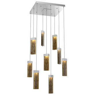 Parallel LED Pendant in Classic Silver (404|CHB0042-09-CS-BG-C01-L3)