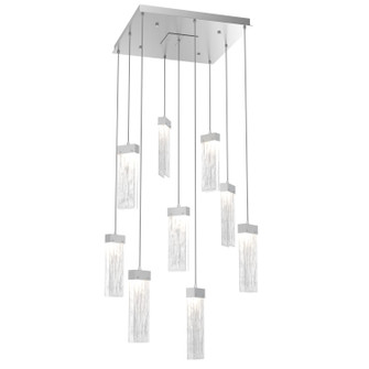 Parallel LED Pendant in Classic Silver (404|CHB0042-09-CS-CG-C01-L1)