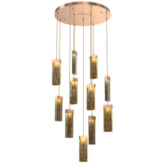 Parallel LED Pendant in Novel Brass (404|CHB0042-11-NB-BG-C01-L3)