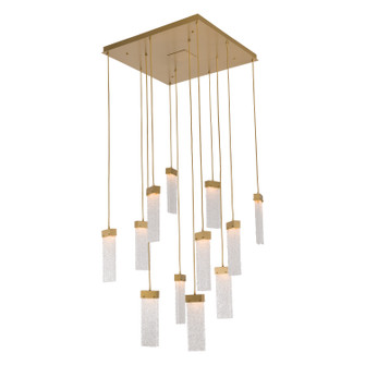 Parallel LED Pendant in Novel Brass (404|CHB0042-12-NB-SG-C01-L3)