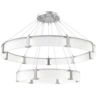 Parallel LED Chandelier in Classic Silver (404|CHB0042-2D-CS-CR-CA1-L1)
