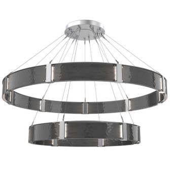 Parallel LED Chandelier in Classic Silver (404|CHB0042-2D-CS-SG-CA1-L1)