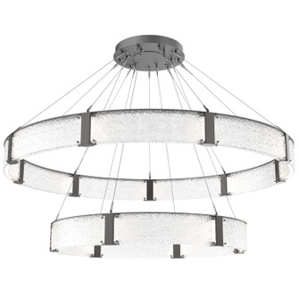 Parallel LED Chandelier in Graphite (404|CHB0042-2D-GP-CR-CA1-L1)