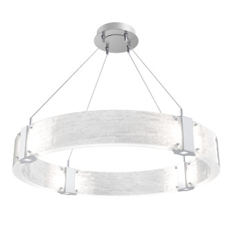 Parallel LED Chandelier in Classic Silver (404|CHB0042-33-CS-CG-CA1-L1)