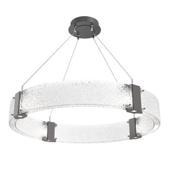 Parallel LED Chandelier in Graphite (404|CHB0042-33-GP-CR-CA1-L1)