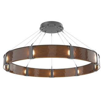 Parallel LED Chandelier in Graphite (404|CHB0042-60-GP-BG-CA1-L1)