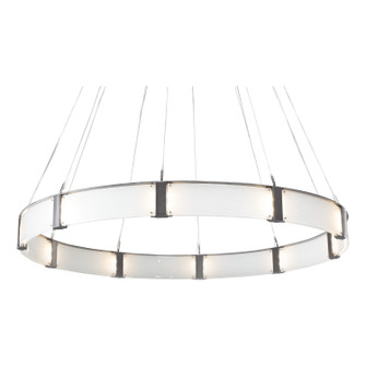 Parallel LED Chandelier in Burnished Bronze (404|CHB0042-72-BB-SG-CA1-L3)