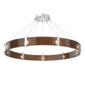 Parallel LED Chandelier in Classic Silver (404|CHB0042-72-CS-BG-CA1-L3)
