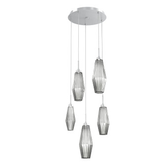 Aalto LED Pendant in Classic Silver (404|CHB0049-05-CS-RS-C01-L3)