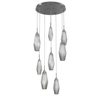 Aalto LED Pendant in Graphite (404|CHB0049-08-GP-RS-C01-L3)