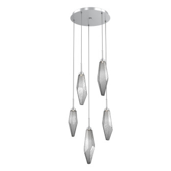 Rock Crystal LED Pendant in Classic Silver (404|CHB0050-05-CS-CS-C01-L3)
