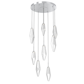 Rock Crystal LED Pendant in Classic Silver (404|CHB0050-08-CS-CC-C01-L1)