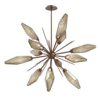 Rock Crystal LED Lantern in Burnished Bronze (404|CHB0050-0A-BB-CB-001-L1)