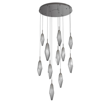 Rock Crystal LED Pendant in Graphite (404|CHB0050-11-GP-CS-C01-L1)