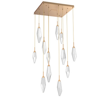 Rock Crystal LED Pendant in Novel Brass (404|CHB0050-12-NB-CC-C01-L1)