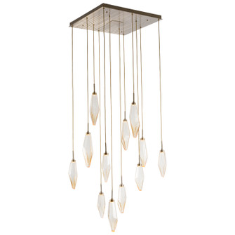 Rock Crystal LED Pendant in Novel Brass (404|CHB0050-12-NB-CS-C01-L1)