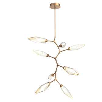 Rock Crystal LED Lantern in Novel Brass (404|CHB0050-VB-NB-CA-001-L1)