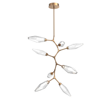 Rock Crystal LED Lantern in Novel Brass (404|CHB0050-VB-NB-CC-001-L1)