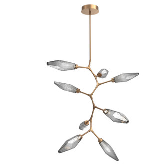 Rock Crystal LED Lantern in Novel Brass (404|CHB0050-VB-NB-CS-001-L1)
