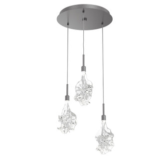 Blossom LED Pendant in Graphite (404|CHB0059-03-GP-BC-C01-L1)