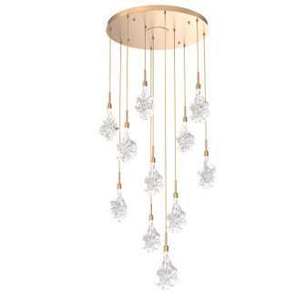 Blossom LED Pendant in Novel Brass (404|CHB0059-11-NB-BC-C01-L3)
