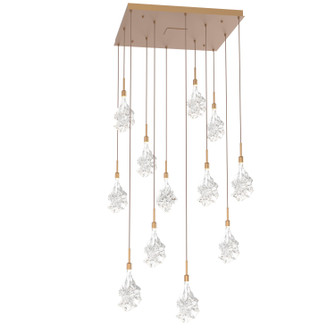 Blossom LED Pendant in Novel Brass (404|CHB0059-12-NB-BC-C01-L1)