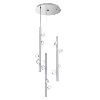 Stella LED Pendant in Classic Silver (404|CHB0070-03-CS-CZ-CA1-L3)