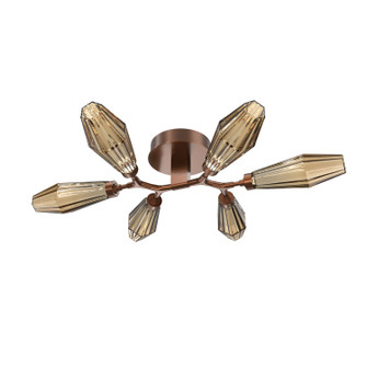 Aalto LED Flush Mount in Burnished Bronze (404|CLB0049-01-BB-RB-L1)