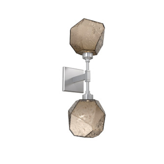 Gem LED Wall Sconce in Classic Silver (404|IDB0039-02-CS-B-L3)