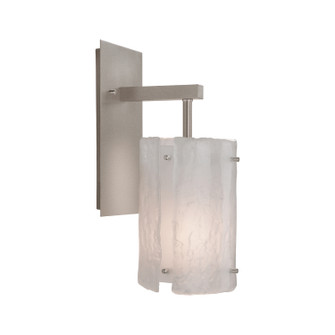 Textured Glass One Light Wall Sconce in Classic Silver (404|IDB0044-14-CS-BG-E2)