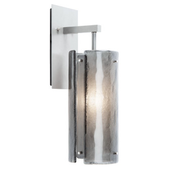 Textured Glass One Light Wall Sconce in Burnished Bronze (404|IDB0044-18-BB-FR-E2)