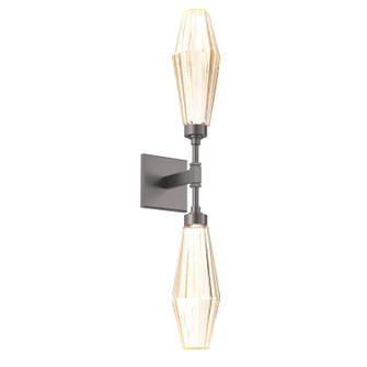 Aalto LED Wall Sconce in Graphite (404|IDB0049-02-GP-RA-L3)