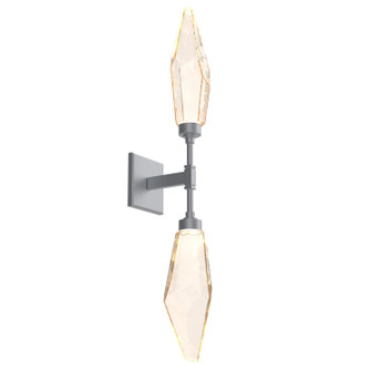 Rock Crystal LED Wall Sconce in Classic Silver (404|IDB0050-02-CS-CA-L1)