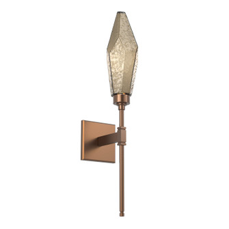 Rock Crystal LED Wall Sconce in Burnished Bronze (404|IDB0050-07-BB-CB-L3)