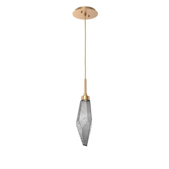 Rock Crystal LED Pendant in Novel Brass (404|LAB0050-15-NB-CS-C01-L3)
