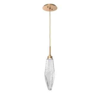 Rock Crystal LED Pendant in Novel Brass (404|LAB0050-17-NB-CC-C01-L1)