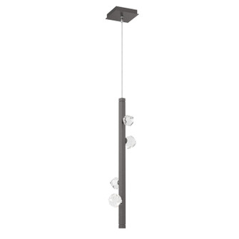 Stella LED Pendant in Graphite (404|LAB0070-01-GP-CZ-CA1-L3)